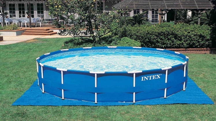 Above Ground Pool On Grassland, What To Put Under Above Ground Pool On Grass