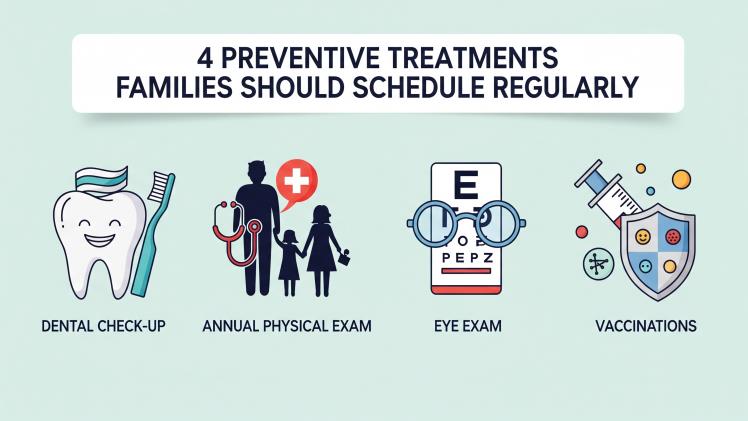 4 Preventive Treatments Families Should Schedule Regularly