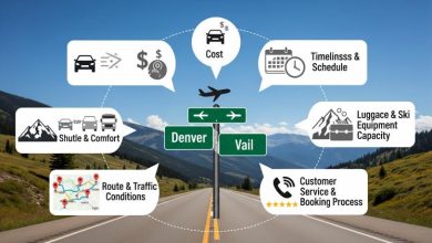 Factors to Consider When Choosing Denver to Vail Airport Transfer