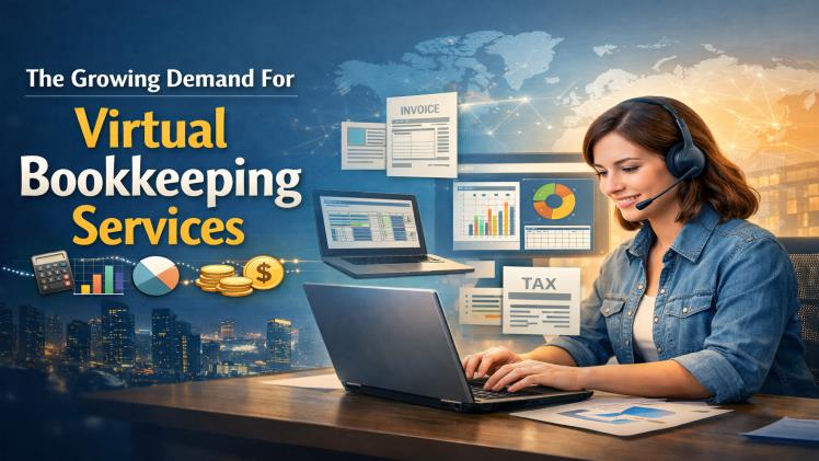 The Growing Demand For Virtual Bookkeeping Services