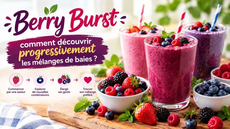 Berry Burst : comment découvrir progressivement les mélanges de baies ?