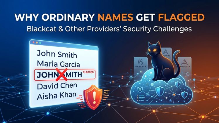 Why Ordinary Names May Get Flagged by Blackcat and Other Providers